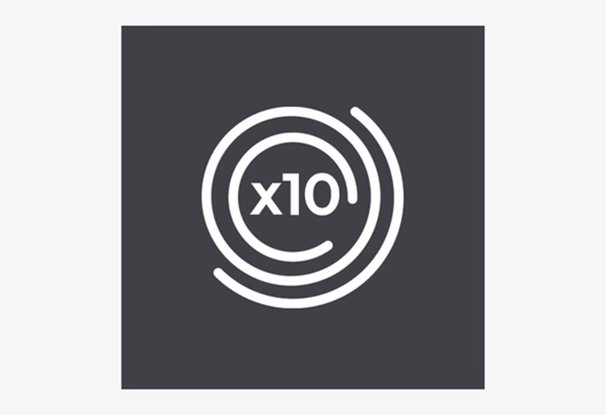 Ένδειξη χωρητικότητας 10 σερβιτσιών.